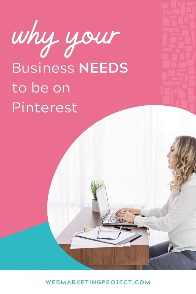 lady working on the computer thinking why your business needs to be on Pinterest