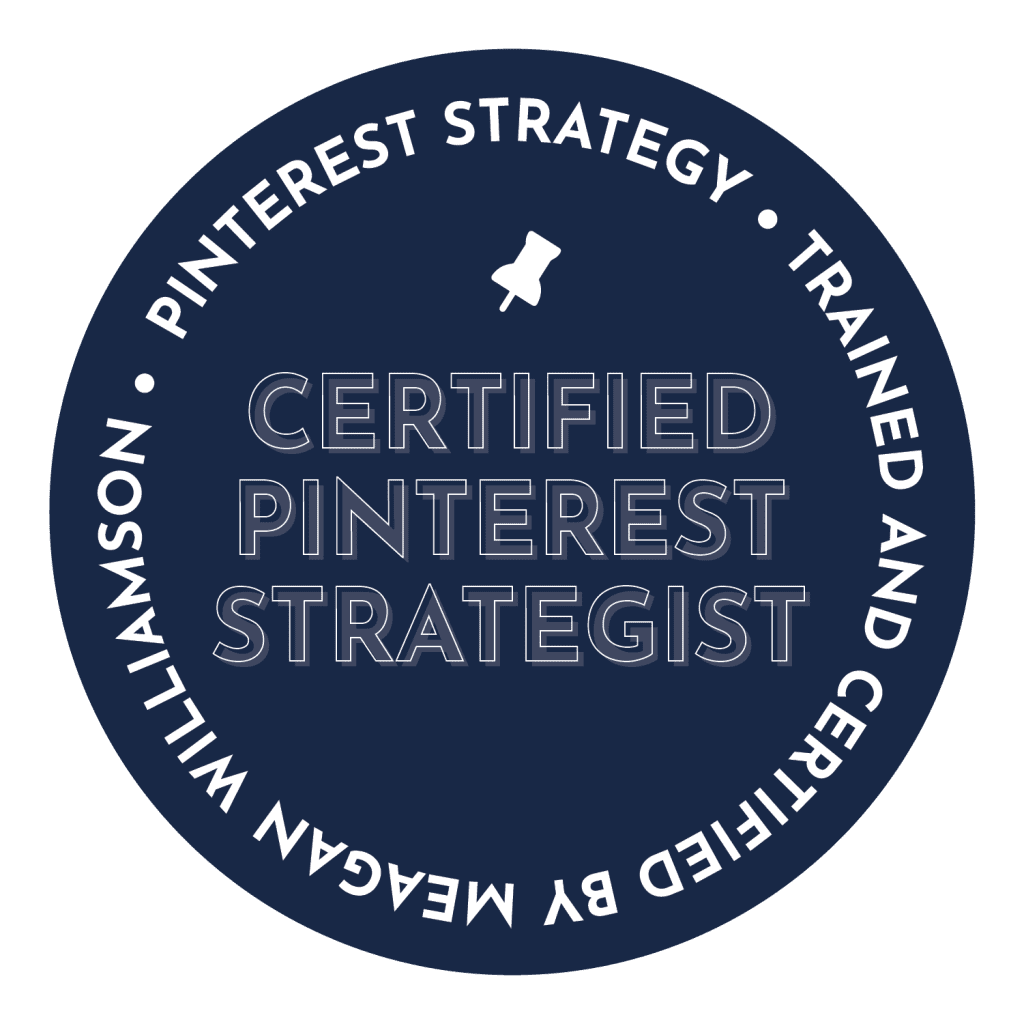 Pinterest Strategy Certification Badge